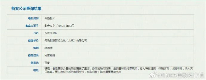 《反贪风暴6》《叶问5》…2024年的港片有何新意