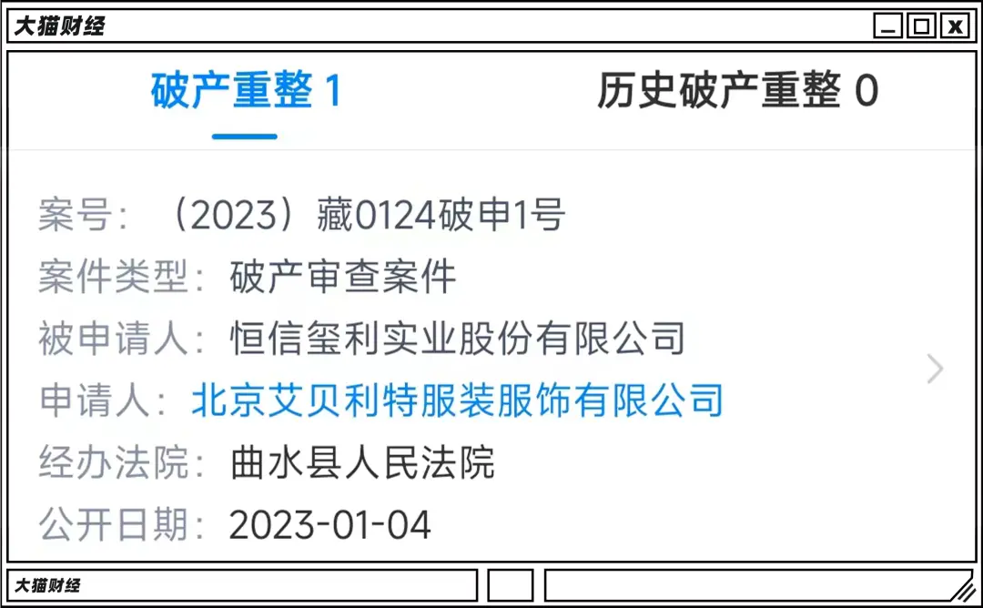 李湘前夫宣布破产了？