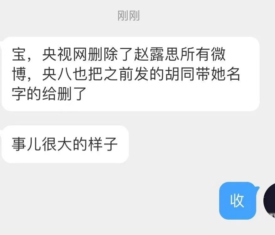 网传赵露思《胡同》中相关内容遭央视网删除